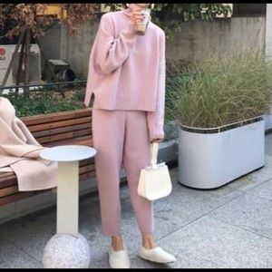 Pink Co-ord joggers suit